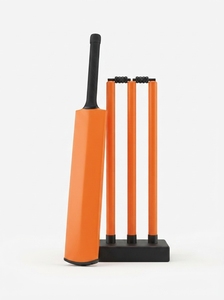 อุปกรณ์เก็บลูกคริกเก็ตพลาสติกน้ำหนักเบา HI-1015 จาก Hiend Industries พร้อมสายสะพายไหล่ ดีไซน์แบบสองมือ พร้อมหัวเข็มขัด - Product Image 3