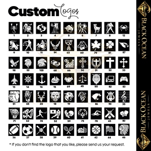 Anillo Personalizado BOJ 022 con Nombre Grabado, Logotipos Personalizados, Hecho a Mano, Plata 925 Chapada en Oro, Estilo Hip Hop, Anillo de Racimo Bajo - Product Image 6