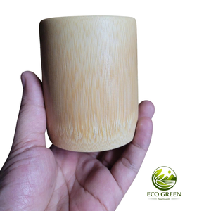 Tasse en bambou minimaliste, tasse à boire en bois naturel, écologique, réutilisable pour les amoureux de la vie verte - Product Image 5