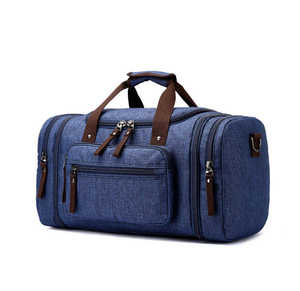 Bolsa Deportiva NESTA SPORTS con Logotipo Personalizado, Bolsa de Viaje Grande Negra Impermeable para Fin de Semana y Gimnasio, Bolsa de Transporte Unisex de Poliéster - Product Image 2