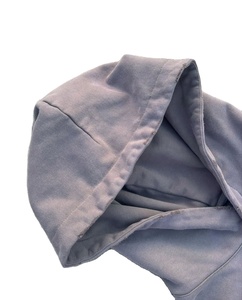 Sweat à capuche pour homme personnalisé, effet délavé, déchiré, de haute qualité, en polyester/coton/éponge française, style vintage Y2K, streetwear - Product Image 3