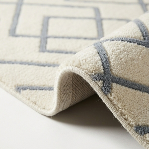 Custom Luxury <b>Kitchen</b> <b>Runner</b> <b>Rug</b> Geometric Diamond Pattern Hand Tufted Long Carpet Wholesale Manufacturer Supply - Product Image 5