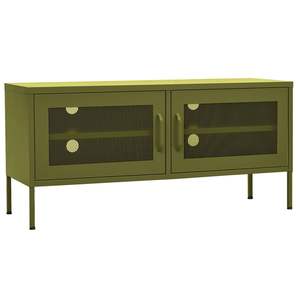 Soporte para TV de acero verde oliva de 41,3 x 13,8 x 19,7 pulgadas - Product Image 2