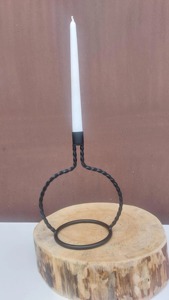 Bottle Shape Black <b>Candle</b> Stand Modern Decorative <b>Candle</b> Holder For Hotel Restaurant And Cafe Table Styling Decor From India - Product Image 5