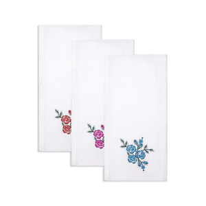 Premium Quality Floral <b>Kitchen</b> Linen Set Embroidered <b>Kitchen</b> <b>Towels</b> Quick-Dry, Super Absorbent, Soft 100% Cotton <b>Kitchen</b> <b>Towel</b> - Product Image 6