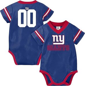 Body de Bebé de los Buffalo Bills, Azul, Malla, Número 00 Personalizado, Traje Deportivo, Malla Brillante - Product Image 3
