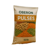 Sacs d'emballage durables de qualité alimentaire tissés écologiques personnalisés en PP BOPP pour la farine de riz engrais alimentation agricole