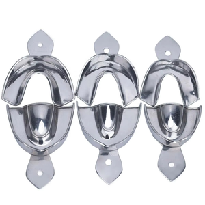 Bandejas de Impresión Dental Manuales para Boca Completa, Termoformables, Tipo Superior e Inferior, Acrílicas, Certificadas por la CE - Product Image 4