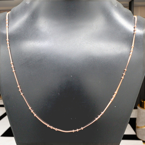 สร้อยคอโซ่ห่วงทองแดงแข็งสำหรับทุกเพศขนาด16-30นิ้วทันสมัยสำหรับงานเลี้ยงทางศาสนาคริสเตียน - Product Image 1