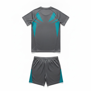Factory Wholesale Compression Uniform Anti Odor Breathable Sportswear Suit Custom Men Weightlifting Gym Training Set - Product Image 3