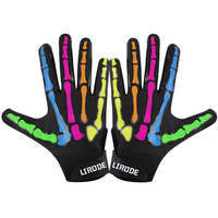 Gants de football américain professionnels les plus vendus, haute qualité, durables, personnalisables, performance de préhension optimale, cuir, hiver, légers