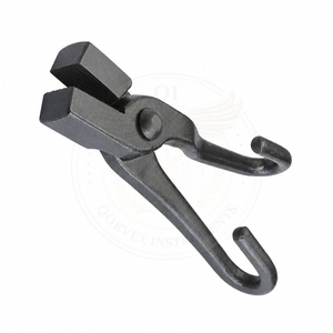 Pince de serrage en acier inoxydable, type pince de banc, à mâchoires dentelées pour une prise ferme, pour tirer les fils et la fabrication de bijoux - Product Image 2
