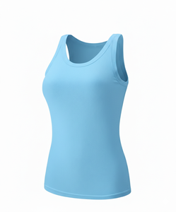 Camiseta sin mangas para mujer con diseño gráfico estampado, camiseta sin mangas de verano de color liso para mujer - Product Image 5