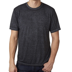 High Quality Custom Water Washed Heavy Weight T Shirt Oversized 100% Cotton Ringer Oversize Water Wash T- Shirt For Men - Product Image 3