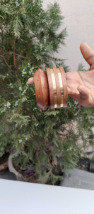 Brazaletes de Madera Tallada de Primera Calidad para Mujer en Estilo Étnico Clásico, Ligeros y Cómodos de Usar - Product Image 2