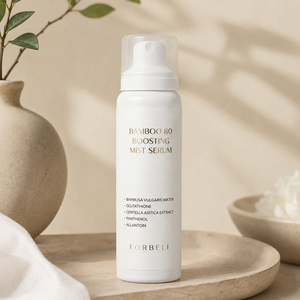 FORBELI Bamboo 80 Boosting Mist Serum Hidratante y Calmante con Glutatión y Cica, Bruma Facial 150ml - Product Image 3
