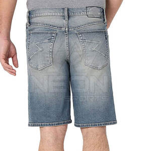 Shorts de Mezclilla Transpirables de Secado Rápido, Shorts de Mezclilla para Hombre de Primera Calidad en Venta con Logotipo Personalizado - Product Image 4