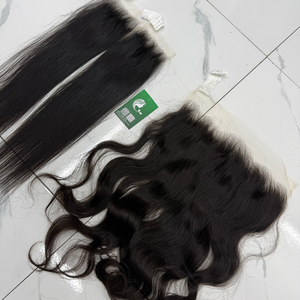 Top vente en gros 8-32 pouces vietnamien cheveux bruts dentelle frontale perruque textures droites HD pour les femmes noires non traitées Hd dentelle frontale perruque - Product Image 3