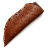 Étuis pour couteaux de camping et de chasse OEM, prix de gros, 100% cuir véritable de haute qualité, logo imprimé, sangle réglable, garantie 3 ans