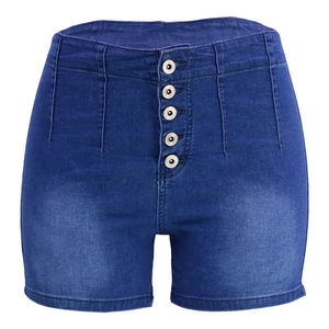 Women Washed Denim Shorts Modern Style Casual Fashion Clothing Women High Rise Denim Shorts Lightweight Casual Summer Wear - Product Image 3