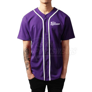 เสื้อเบสบอลแขนสั้นผ้าโพลีเอสเตอร์ 100% น้ำหนักเบา ยืดหยุ่น ระบายอากาศได้ดี สวมใส่สบาย เหมาะสำหรับการฝึกซ้อมทีม เสื้อผ้าคุณภาพพรีเมียม ใช้งานได้หลากหลาย กระชับพอดีตัว - Product Image 4