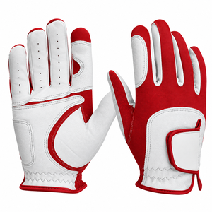 Gants de golf en cuir Cabretta de qualité supérieure pour gaucher, respirants, doux, durables, antidérapants, avec logo personnalisé, OEM, vente en gros, pour hommes sportifs - Product Image 4