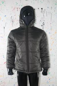 Chaqueta acolchada tipo balaclava para hombre, personalizada con hilos más finos, cortavientos, tallaje americano. - Product Image 6