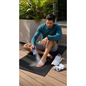 Super Quality Lightweight Foot Powder <b>Spray</b> For Non Sticky Foot And <b>Moisture</b> Control At Low Price By Supplier Foot Powder <b>Spray</b> - Product Image 1