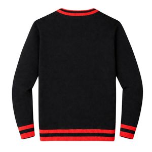 Maglione Nero in Lana con Scollo a V Delta Sigma Theta per Donne, Vestibilità Comoda, Tessuto Premium, Abbigliamento Casual per Confraternite Greche - Product Image 5