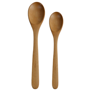 Cuchara para Sopa de Diseño Natural en Madera, la Mejor Cuchara y Cubertería para Comedor, Diseño con Acabado Natural para Cocina - Product Image 6