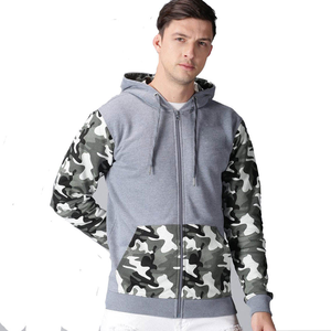 Sweat à capuche unisexe personnalisé avec fermeture éclair, OEM, manches longues, 100% coton molletonné, French Terry, respirant, séchage rapide, tailles américaines pour l'hiver - Product Image 1