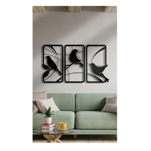 Décoration murale en métal de qualité supérieure, rehaussant les murs intérieurs avec une texture artistique et une profondeur visuelle - Product Image 1