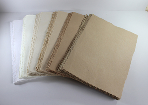 Recycled Cotton Handmade Paper Wood-Free Acid-Free For Art Craft Letter Writing Wood-Free Stationery Set - Product Image 4