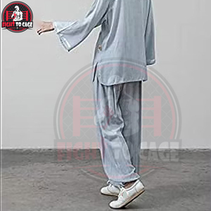 Nouveau produit tendance en différentes couleurs contrastées, matière douce au toucher de qualité supérieure, vêtements de combat pour femmes, uniforme de Kung Fu - Product Image 5