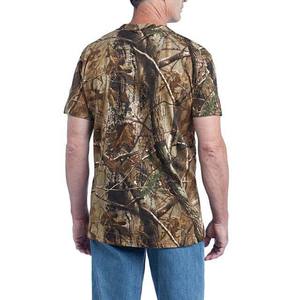 T-shirt de pêche personnalisé par sublimation, motif camouflage, haute performance, manches longues ou courtes, maillot de chasse UPF 50 - Product Image 4
