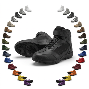 High Performance Motorcycle Riding Boots Waterproof Anti Slip Protective Breathable Racing Tour Gear Durable Comfort Fit Shoes - Product Image 1