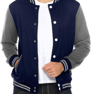 Veste universitaire de haute qualité, veste personnalisée de style baseball pour hommes et femmes, fabricant OEM ODM en gros, vestes unisexes - Product Image 3