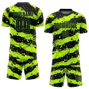 Uniformes de Fútbol de la Mejor Calidad, Conjuntos de Camiseta y Pantalones Cortos de Fútbol Profesional, Diseña Tu Propio Uniforme, Uniformes de Fútbol Transpirables para Hombre - Product Image 2