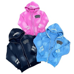 Breaktheorder Full Zip Hoodie and Pants Set Streetwear Tracksuit Unisex Adult Autumn Breathable Polyester <b>Jogging</b> <b>Suit</b> - Product Image 3