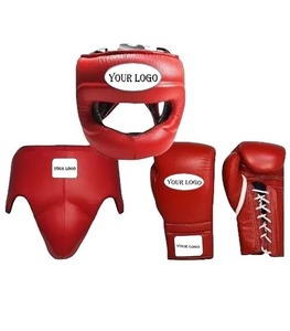 Kit de Boxeo Personalizado al por Mayor: Guantes, Protector de Cabeza, Protector Corporal, Protectores de Espinillas, Logotipo de Marca OEM, MOQ Bajo, Directo de Fábrica - Product Image 1