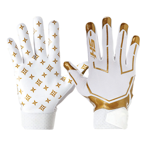 Advanced Football Receiver Gloves Maximum Finger Flexibility Breathable Performance <b>Gear</b> for Competitive Leagues Receiver Gloves - Product Image 4
