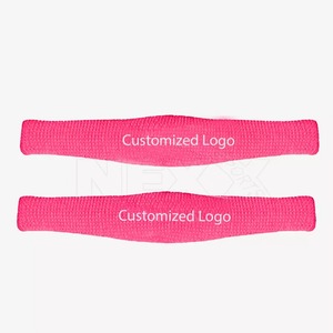 Diadema Deportiva Tejida Personalizada de 4.5cm de Ancho, Color Rosa, de Algodón, Antideslizante, Cálida, Ajuste Universal para Ejercicio e Invierno - Product Image 3
