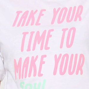 เสื้อยืดผู้หญิงสั่งทำพิเศษ ผ้าฝ้าย 100% ทรงโอเวอร์ไซส์ ไหล่ตก คอเต่าแบบยาว เสื้อยืดคุณภาพสูงสำหรับผู้หญิง - Product Image 2