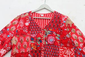 Fabricant et grossiste de vestes matelassées, vestes réversibles en coton, manteaux réversibles, vêtements d'extérieur, manteaux, cadeau pour elle - Product Image 4