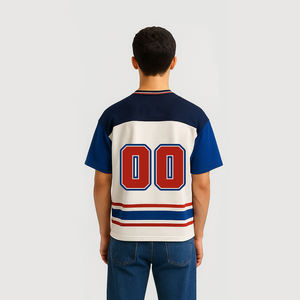 Camiseta Deportiva Personalizada con Logotipo para Hombre, Número Personalizado, Uniforme de Equipo, Impresión por Sublimación, Estilo Fútbol Americano - Product Image 4