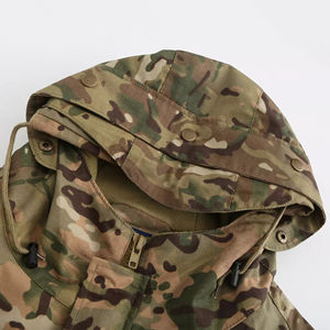 Veste de chasse personnalisable imperméable à capuche, coupe-vent, respirante, pour homme, hiver - Product Image 4