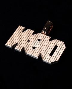 จี้ห้อยคอแบบโซ่เงินแท้ 925 ประดับเพชรโมอิสซาไนต์ สไตล์ฮิปฮอป ดีไซน์ทันสมัย  สำหรับทั้งชายและหญิง  พร้อมใบรับรอง - Product Image 3