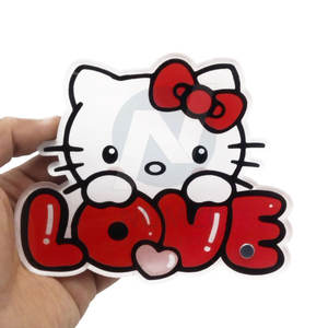 Paletas de Vidrio para Extensiones de Pestañas con Logotipo Personalizado al por Mayor, Soporte para Pestañas Love Kitty, Herramienta de Belleza para Extensiones de Pestañas - Product Image 1