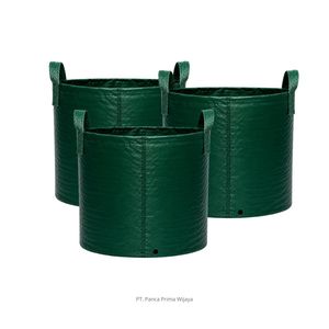 กระถางปลูกต้นไม้ HDPE คุณภาพสูง ขนาด 11 ลิตร พร้อมหูหิ้ว 2 จุด ทนทานต่อรังสียูวี สำหรับสวนและเรือนเพาะชำ - Product Image 3
