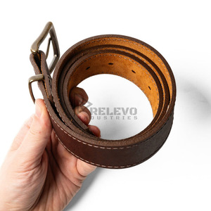 Cinturones de Cuero Estilo Western, Correas de Vaquero al por Mayor, Hebilla Personalizada de Cuero Genuino, Proveedor B2B de Cinturones de Moda - Product Image 3
